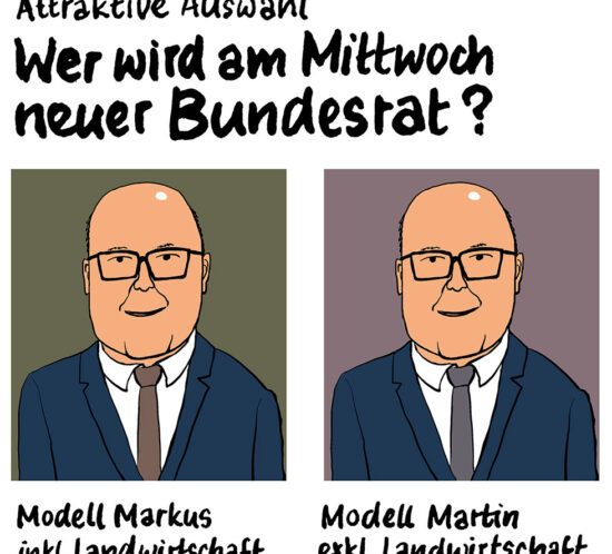 Markus Ritter und Martin Pfister