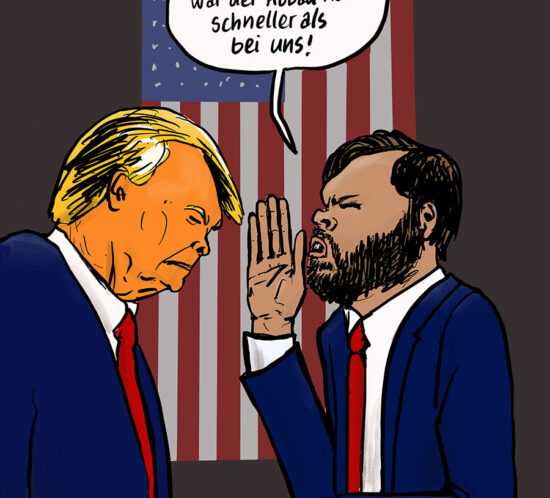 Mr. Vance und Mr. Trump