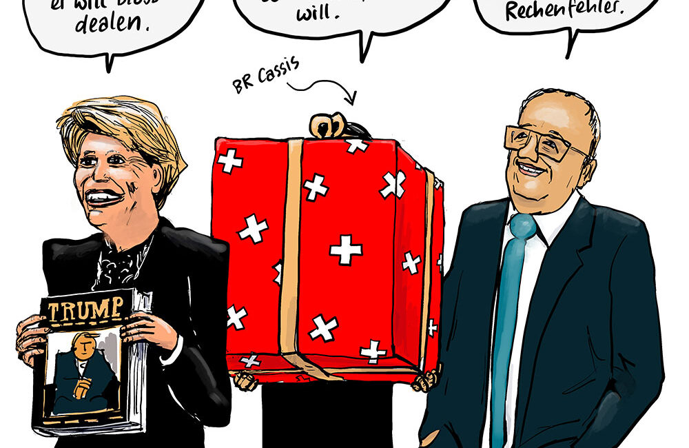 Reaktion des Schweizer Bundesrates auf die US-Zölle von Trump
