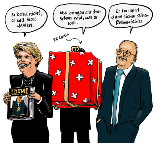 Reaktion des Schweizer Bundesrates auf die US-Zölle von Trump