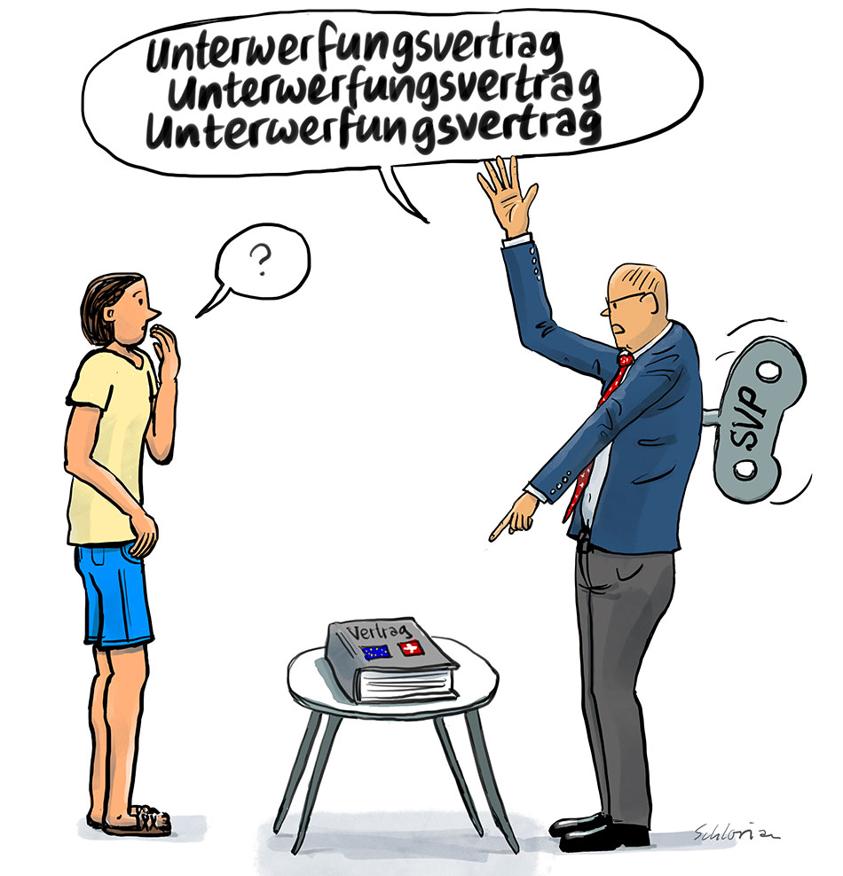Die Verträge mit der EU liegen auf dem Tisch