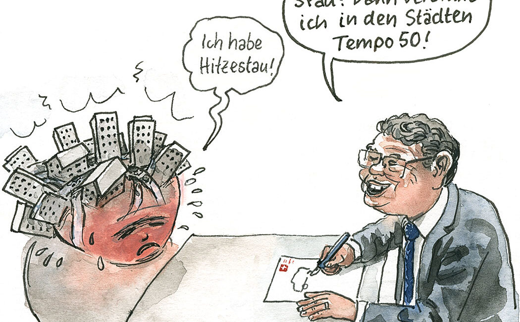 Bundesrat Rösti will Tempo 50