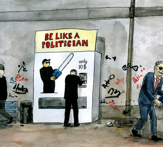 Be like a politician