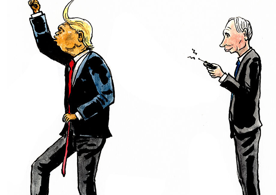 Putin steuert Trump