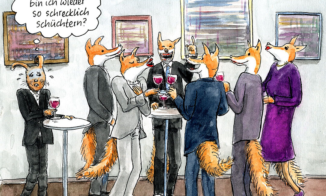 Weshalb nur bin ich wieder so schrecklich schüchtern?!