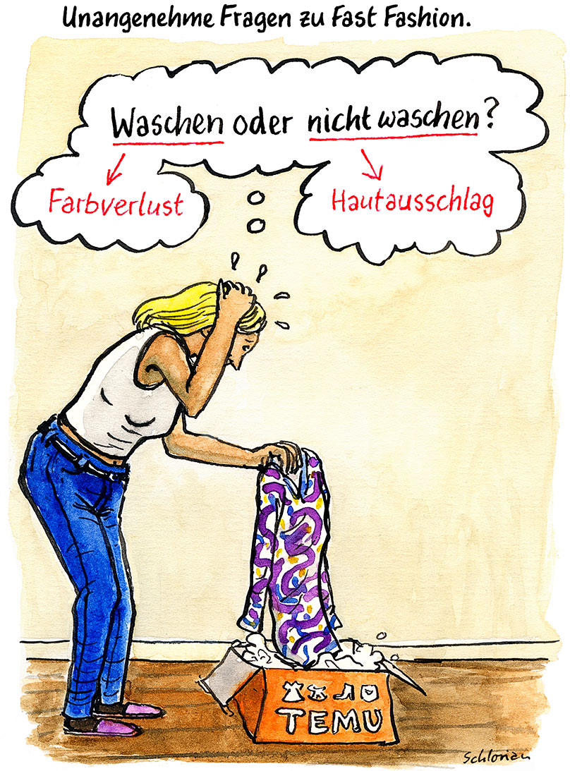 Unangenehme Fragen zu Fast Fashion