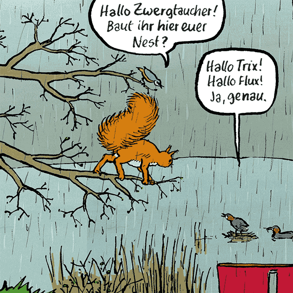 Trix und Flux und die Zwergtaucher