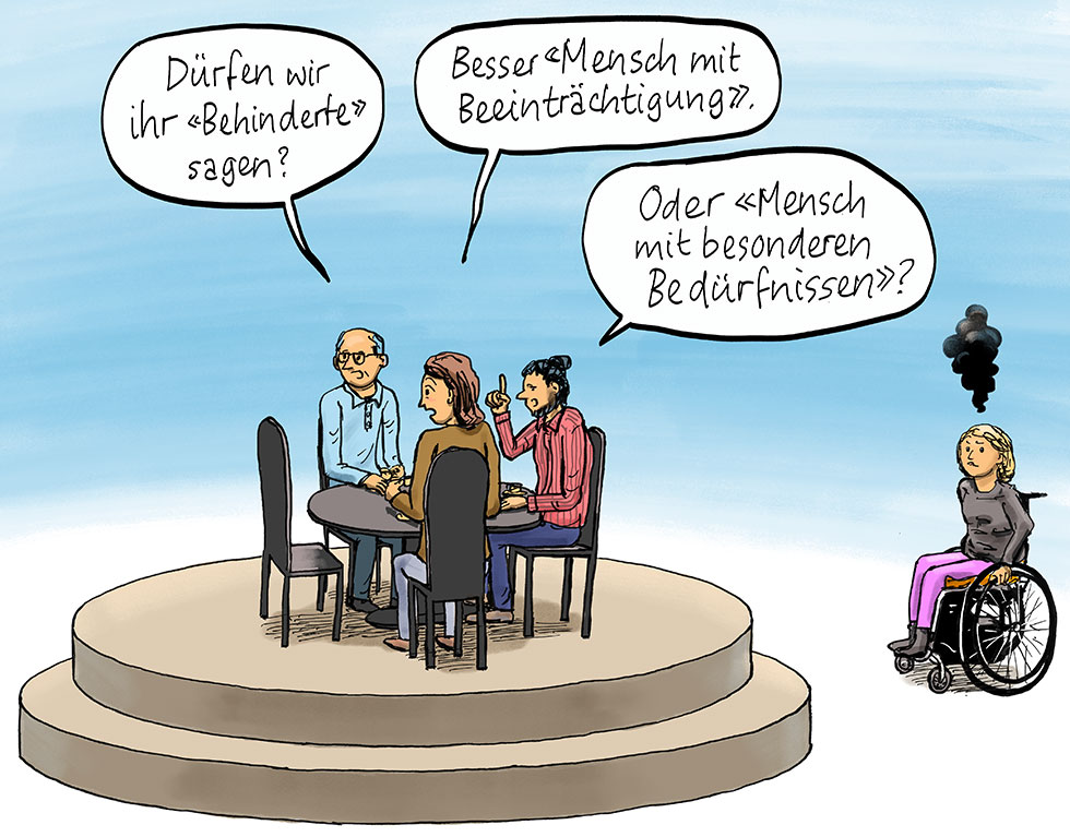 Wie soll man über Behinderte sprechen?