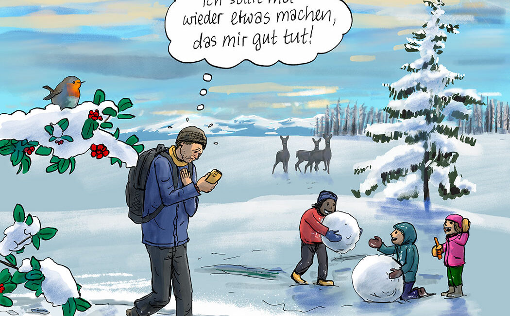 Sich selber etwas Gutes tun.