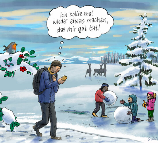 Sich selber etwas Gutes tun.