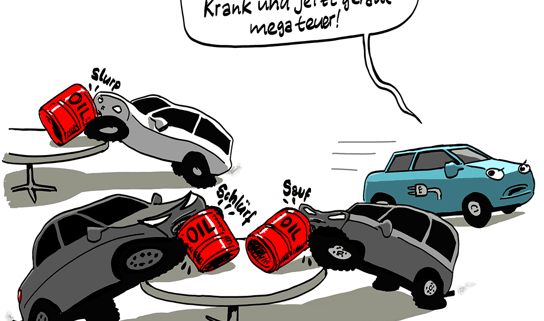 Ölsüchtige Autos