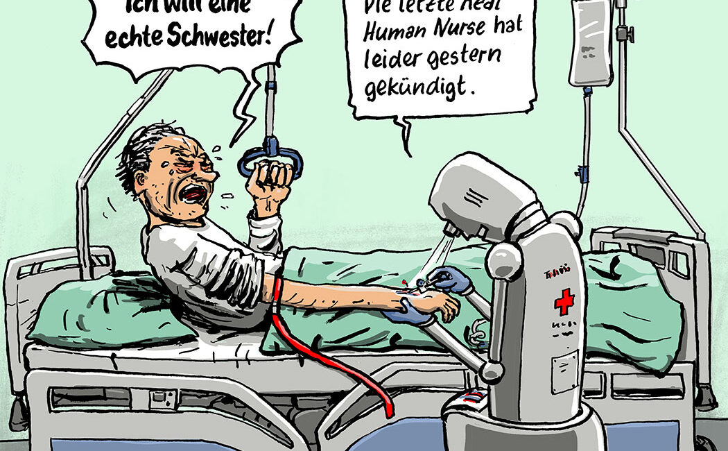Spitalpflege in ein paar Jahren.