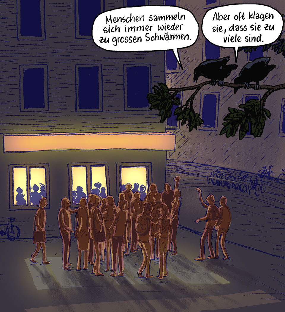 Menschenschwärme