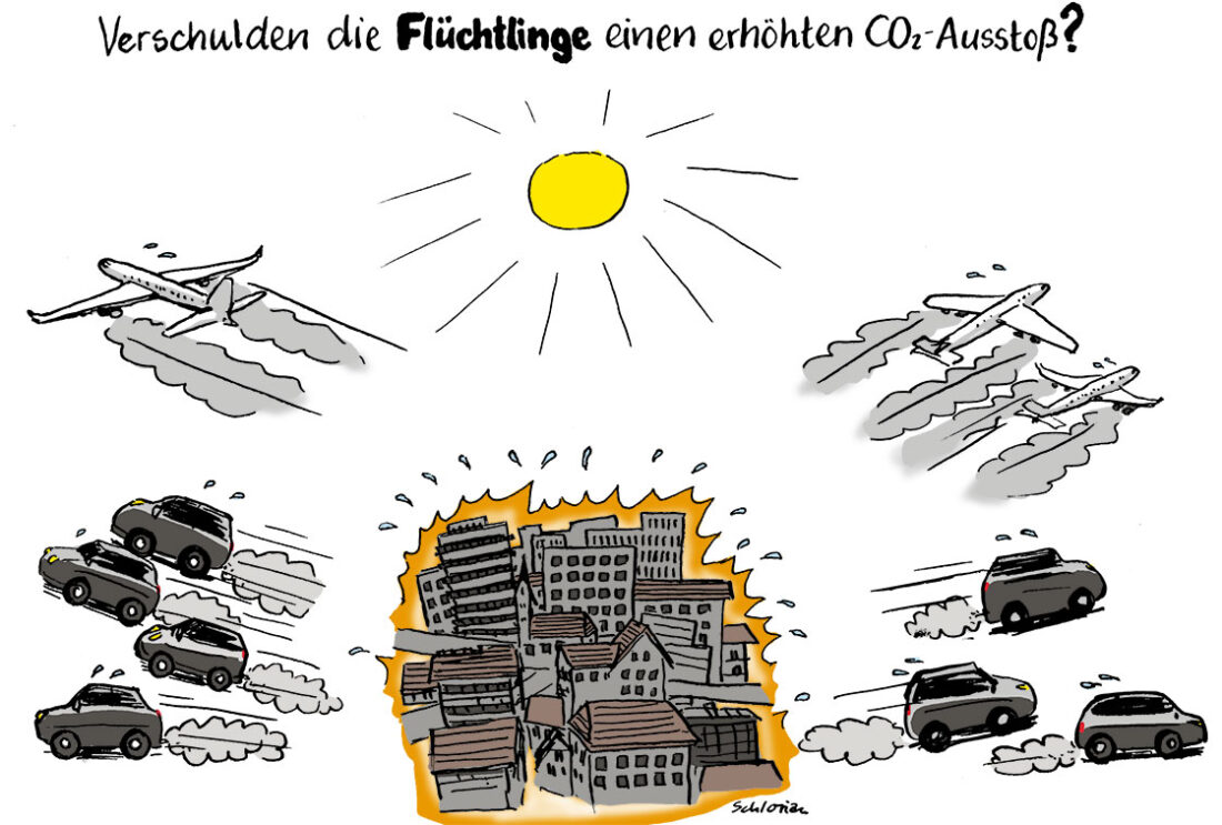 Hitzeflüchtlinge