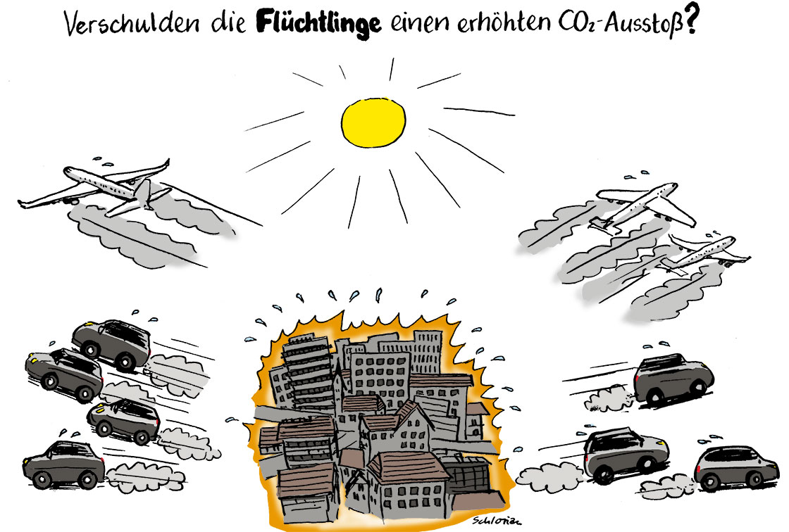 Hitzeflüchtlinge