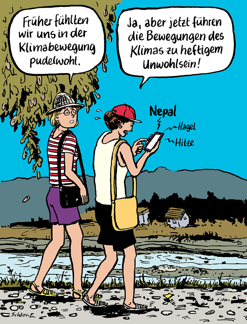 Klimabewegungen früher und heute